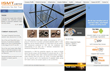 Tablet Screenshot of ismt.com