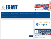 Tablet Screenshot of ismt.net.ma